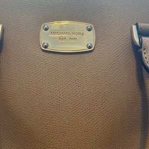 Tan Michael Kors purse